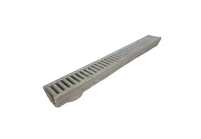 Self 100 1Mtr Channel - A15 Galvanised 8mm Slotted Grating